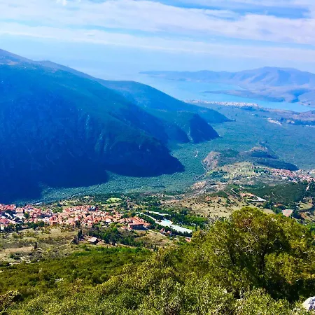 Celebrity V I P The Navel Of The Earth, Center-delphi-penthouse Galaxy&sky Panoramic View, Harmony&yoga * Delphi