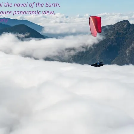 Διαμέρισμα Celebrity V I P The Navel Of The Earth, Center-delphi-penthouse Galaxy&sky Panoramic View, Harmony&yoga Δελφοί