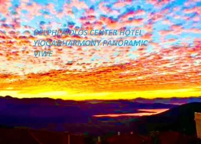 Celebrity V I P The Navel Of The Earth, Center-delphi-penthouse Galaxy&sky Panoramic View, Harmony&yoga Appartamento *