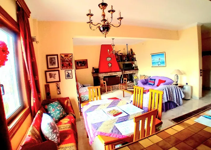 Celebrity V I P The Navel Of The Earth, Center-delphi-penthouse Galaxy&sky Panoramic View, Harmony&yoga Appartamento *